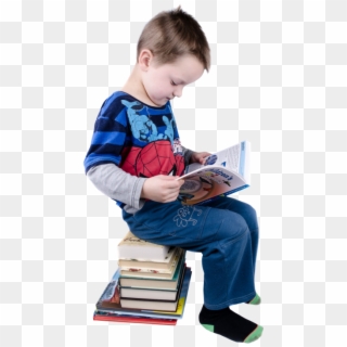 Download Boy Reading Books Png Image - Boy Reading Book Png Clipart