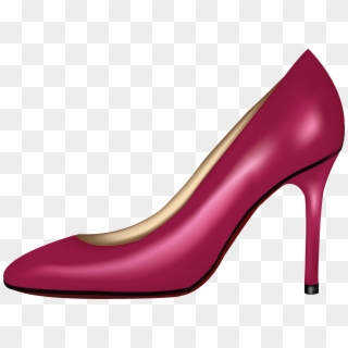 Pink Women Shoe Png Image - Women Shoe Transparent Clipart