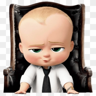 Boss Baby In Desk Chair - Boss Baby Full Hd Clipart