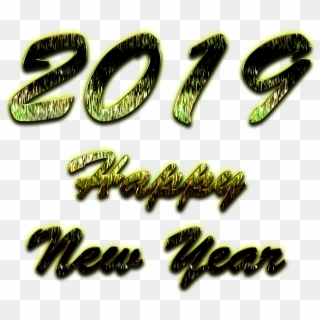 2019 Happy New Year Png Hd Image - 2019 Happy New Year Hd Clipart