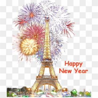 Paris Happy New Year No Background Image - Paris Happy New Year Clipart