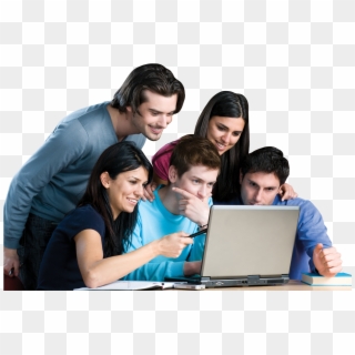 Student Png - Computer Students Png Clipart