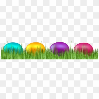 6467 X 1506 7 - Easter Eggs Transparent Background Clipart