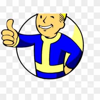 Free Png Download Thumbs Up Vault Boy Png Images Background - Vault Boy Thumbs Up Clipart
