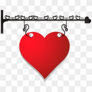 Png Image Hanging Heart Clipart