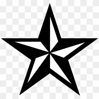 Black Star Clipart - Texas Star Png Transparent Png