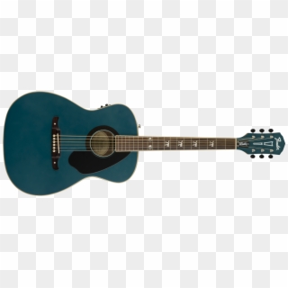 Sapphire Blue Acoustic Electric Guitar - Fender Paramount Pm 2 Deluxe Clipart