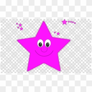Cute Star Clipart Drawing Clip Art - Black Star Transparent Background - Png Download