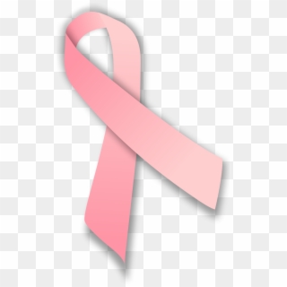 File - Pink Ribbon - Svg - Light Pink Breast Cancer Ribbon Clipart
