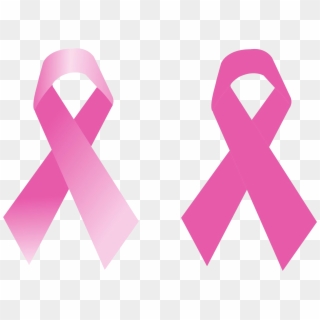 Breast Cancer Ribbon Transparent - Breast Cancer Logo Clipart - Png Download