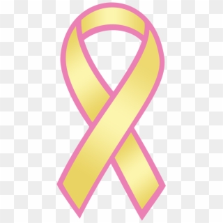 Cancer Ribbon Vector - Breast Cancer Clipart