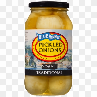 Blue Banner Pickled Onions 525g - Dairy Clipart
