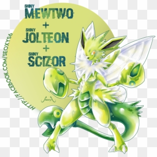 Shiny Mewtwo X Shiny Jolteon X Shiny Scizor By Seoxys6 Clipart