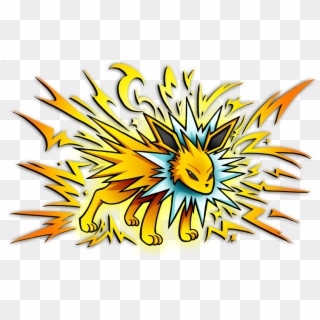 Jolteon Used Discharge By Nekoamine Clipart