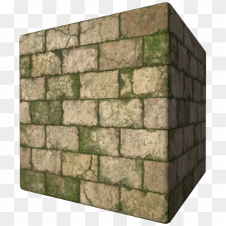 Stonecube2 - Wall Clipart