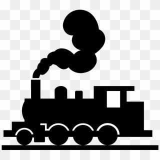 Mogul Steam Locomotive Icon - Steam Engine Icon Png Clipart