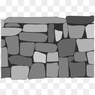 Stone Wall Clipart Broken Rock - Stone Wall Clipart Png Transparent Png