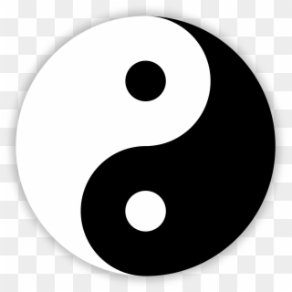 Yin Yang Symbol Png - Yin And Yang Png Clipart
