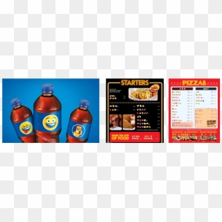 Pepsi Emoji Bottles & Pizza Hut Emoji Menus Are A Few - Pizza Hut Menu Uk 2017 Clipart