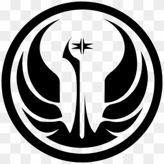 Jedi Symbol Png - Republic Star Wars Clipart