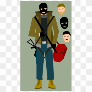 Bank Robbery Burglary Security Alarms & Systems - Bank Robber Png Clipart