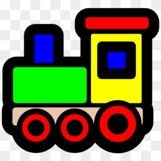 Toy Trains & Train Sets Rail Transport Steam Locomotive - Toy Train Clip Art - Png Download