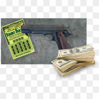 Robber Hits Murfreesboro Gas Station For Lottery Tickets - Firearm Clipart