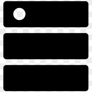 Server - Server Icon Black Png Clipart