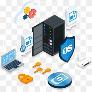 You Can Setup Keyos™ Multipack™ Server Wherever You - Computer Servers Network Png Clipart