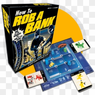 How To Rob A Bank - Rob A Bank Board Game Clipart