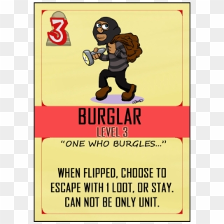 One Of The Best Mechanics Of The Game Is The Cop Player - Cops And Robbers Card Game Clipart