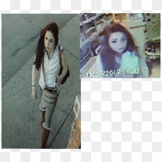 Police Investigating Robbery, Seeking Assistance To - Girl Clipart
