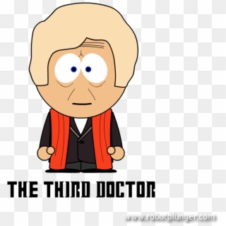 The Third Doctor - Cartoon Clipart