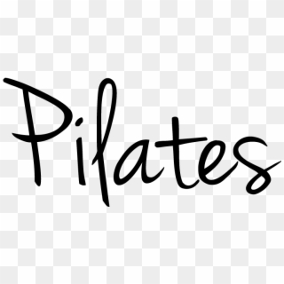 Pilates Word - Calligraphy Clipart