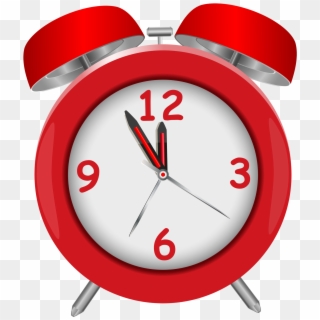Red Alarm Clock Png Clipart