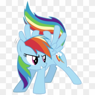 At The Movies - Rainbow Dash Clipart