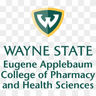 Stacked, Full Color - Wayne State Logo Eugene Applebaum Clipart