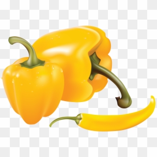 Yellow Chili Pepper Png Clipart