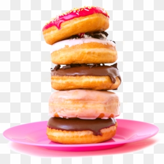 601 X 551 4 - Stack Of Donuts Png Clipart