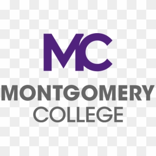 Mclogo Centered Purple Gray Rgb No Background - Montgomery College Logo Png Clipart