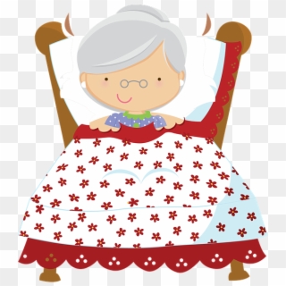 Thumb Image - Little Red Riding Hood Grandma Clipart - Png Download