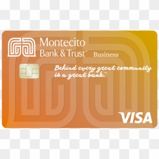 Mb&t Business Credit Card - Visa Clipart