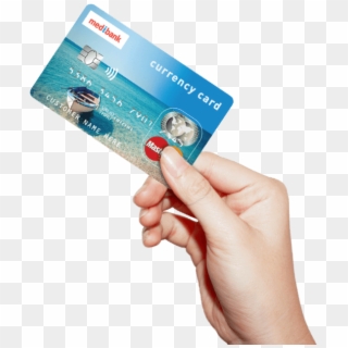 View All Fees - Hand Holding Credit Card Png Clipart