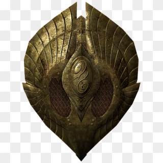 Shield Armor Png - Elven Shield Skyrim Clipart