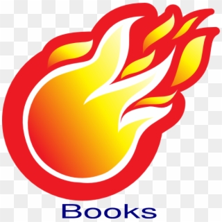 Fire Ball Books Clip Art At Clker - Png Download