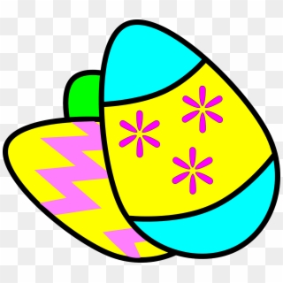 Easter Eggs Clipart Cartoon - Easter Eggs Clip Art - Png Download