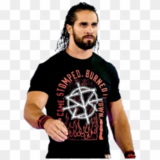Sethrollins Sticker - Seth Rollins Came Stomped Burned It Down Clipart