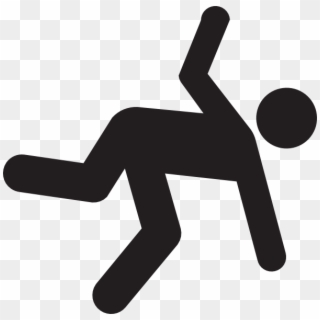 Image Of Person Falling - Stick Figure Falling Png Clipart