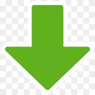 Green Arrow Symbol - Green Arrow Down Icon Clipart