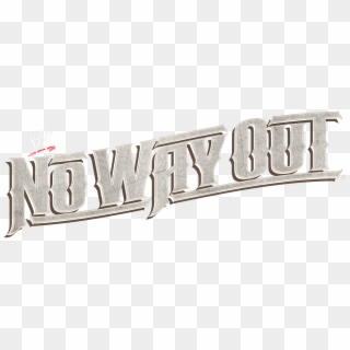 No Way Out Logo Png - Wwe No Way Out Logo Clipart